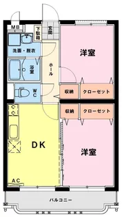 スターマンション・K【1階】の間取り