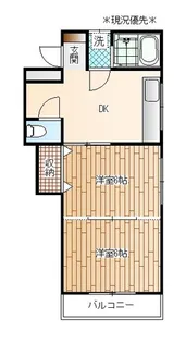 デミール美郷【3階】の間取り