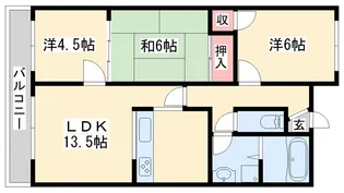 茜七番館【2階】の間取り