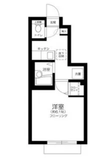 セレ板橋本町【1階】の間取り