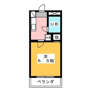 WESTマンション【2階】の間取り