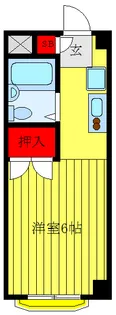 石井ハイツ【2階】の間取り