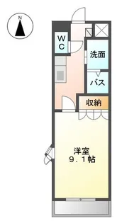 ラピュタII【2階】の間取り