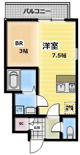 ティアリーゼ【2階】の間取り