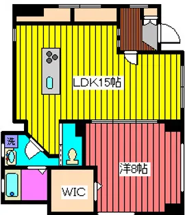 アクイユ文京の間取り