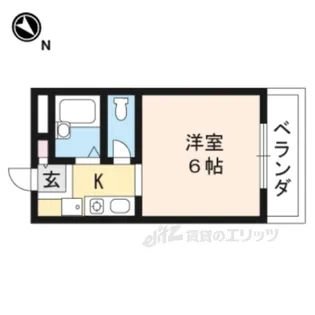 イーストピア【2階】の間取り