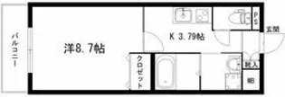 アステール【1階】の間取り