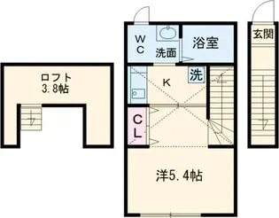 シバリーヒルズ【2階】の間取り