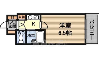 第5国本エレガンス新大阪【3階】の間取り