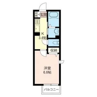 アビタシオンIII【2階】の間取り