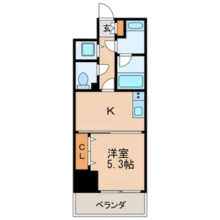 さくらHills NISHIKI Platinum Residence【6階】の間取り
