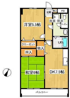 吉田ビル【2階】の間取り