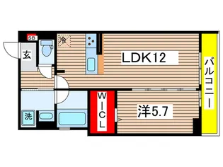 Sieben Yotsuya【3階】の間取り