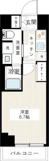 ARCOBALENO MUSASHIKOSUGI【1階】の間取り