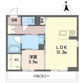 シャーメゾン ココ・アリエッタ【3階】の間取り