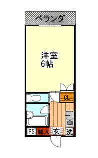 クィーンズタウン【4階】の間取り
