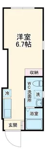 レピュア武蔵小杉レジデンス【1階】の間取り
