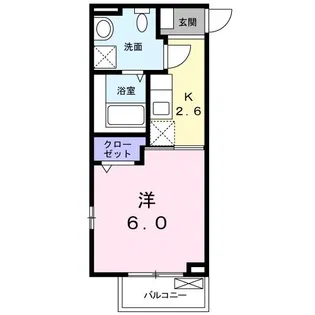 2W HOUSE【2階】の間取り