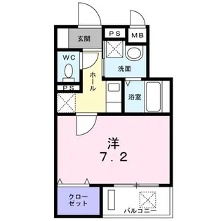 リベルテ【1階】の間取り