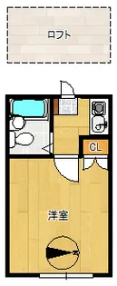 リバーサイド吉川A棟【1階】の間取り