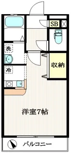 T2ハイム・レーベンス【1階】の間取り
