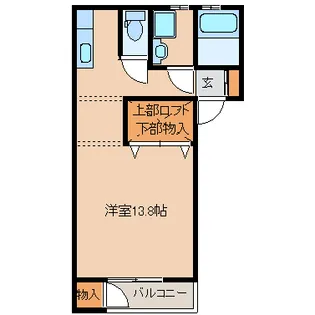さくらAP-8【2階】の間取り