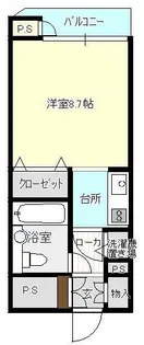 ライオンズマンション盛岡内丸【5階】の間取り
