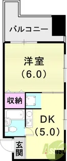 ヴェルドール兵庫II【5階】の間取り