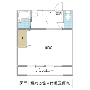 コーポ82【2階】の間取り