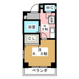 チェリーガーデン【3階】の間取り