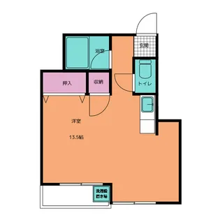 フォーレ並榎【2階】の間取り