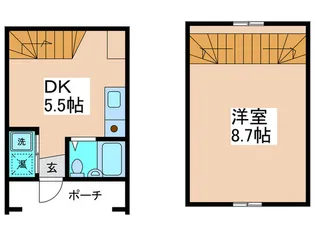大阪府羽曳野市古市2【一戸建】の間取り