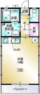 源水ヒルズ【1階】の間取り