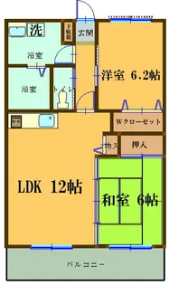 エディフィスMTM【1階】の間取り