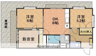 ドム・ベリョーザ【1階】の間取り