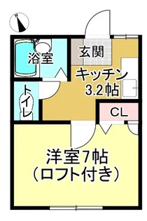 ルーテシア泉【1階】の間取り
