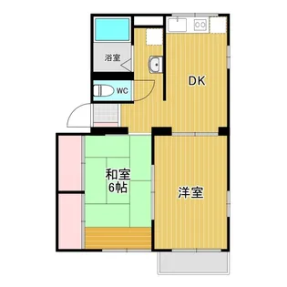 ノーブルA【2階】の間取り
