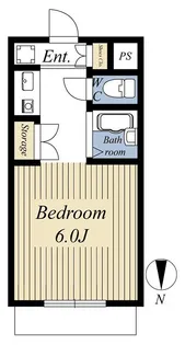 ベルドゥムール草加東【1階】の間取り