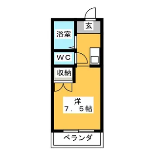 松ノ木第1【2階】の間取り