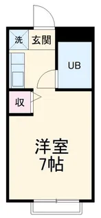 パシフィック桜木【1階】の間取り