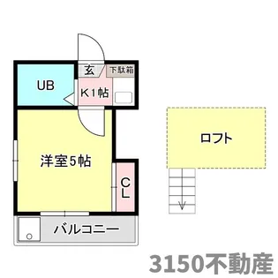 岐阜県岐阜市北一色3【アパート】の間取り