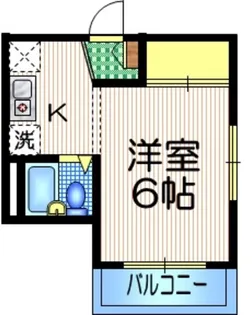 メゾンソレイユ【3階】の間取り