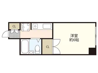 段原Oビル【3階】の間取り