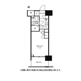 パークキューブ武蔵小杉【4階】の間取り