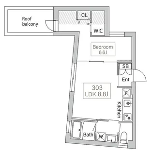 GranDuo大森2【2階】の間取り
