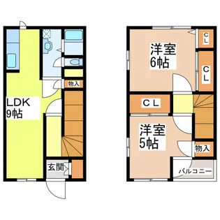 クインズランドファーストBの間取り