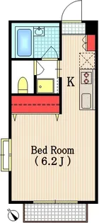 ディアスもえぎ野II番館【2階】の間取り