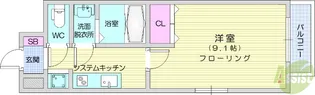 ショーブンあすと長町ビル【4階】の間取り