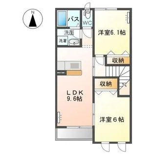 ロイヤル ハイム【2階】の間取り