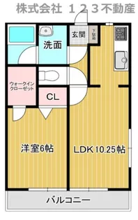 ノースアイランド【3階】の間取り